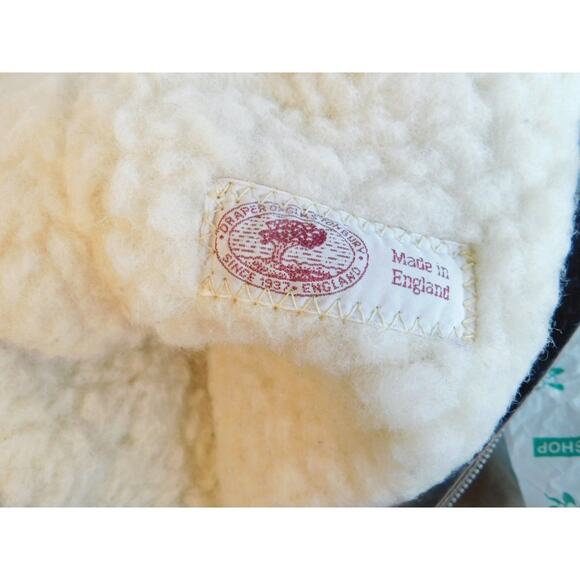 Draper of Glastonbury Ambleside Sheepskin Suede Boot Taupe Brown Size 8.5 - Picture 7 of 9